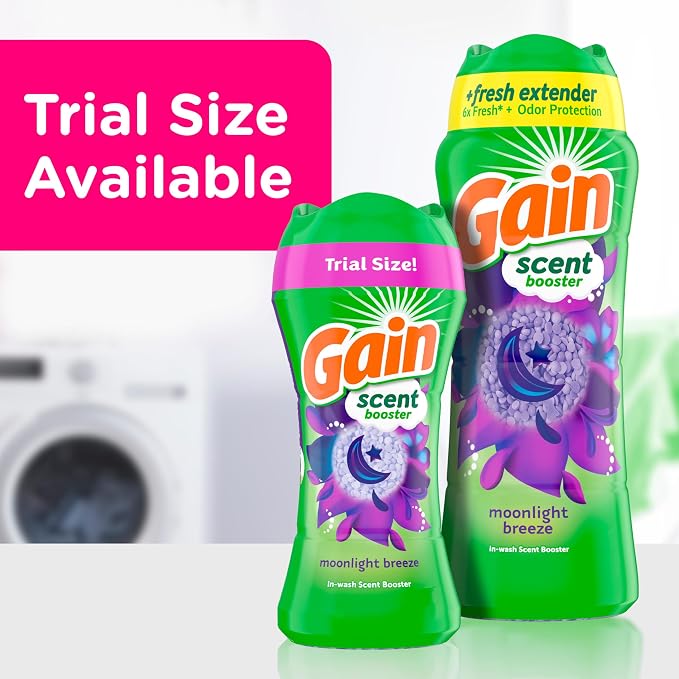 Gain Fireworks In-Wash Scent Booster Beads, Moonlight Breeze, 12.2 oz - Image 8