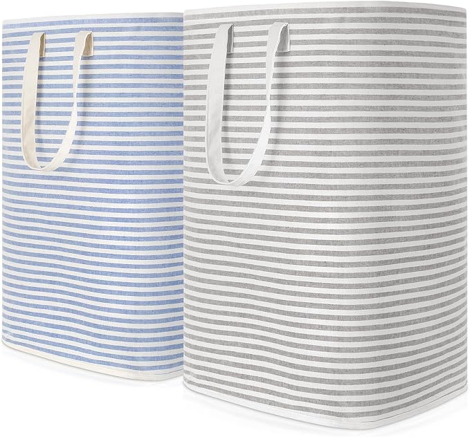Lifewit 2 Pack Laundry Hamper Large Collapsible Laundry Basket, Freestanding by Lifewit