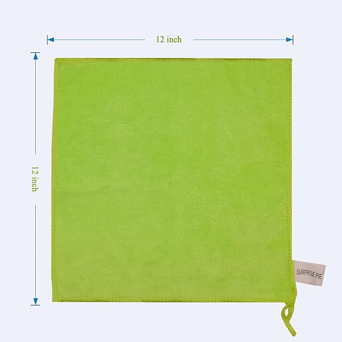 Microfiber Cleaning Cloth for Kitchen Housekeeping Dish Electronics Dust Rags - Image 2