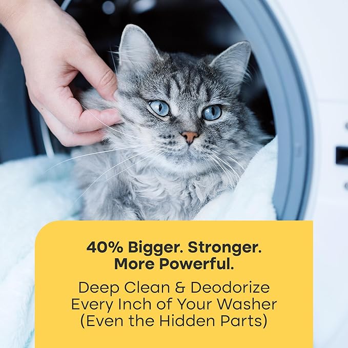 Washing Machine Cleaner Tablets Ultra – 40% Stronger Formula: Designed - Image 3