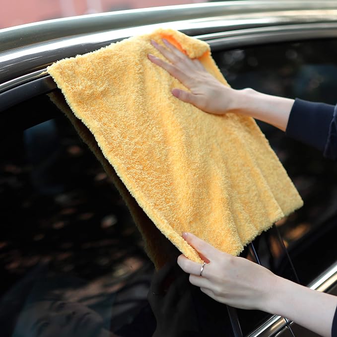 CARCAREZ Microfiber Towels for Cars, Car Drying Wash Detailing Towel - Image 7