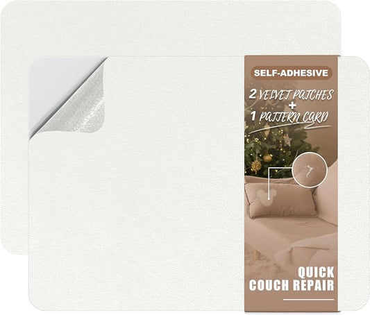 Azobur Fabric Couch Repair Patch 8.3 x 11 inches, Self-Adhesive Fabric Repair by Azobur