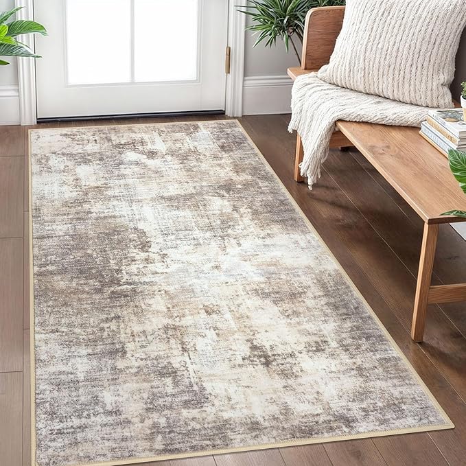IOHOUZE Abstract Area Rug 3x5 Ft Washable Rugs by iOhouze