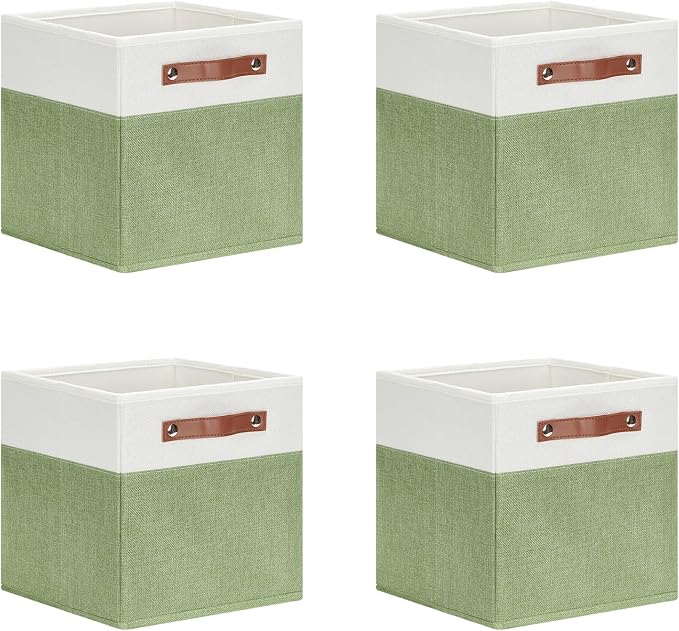 DULLEMELO 11x11 Cube Fabric Organizer Storage Bins by DULLEMELO