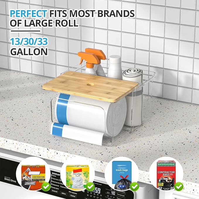Trash Bag Dispenser Roll Holder - Image 3