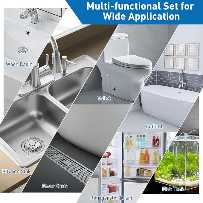 12 Pack Drain Clog Remover Kit - Image 7