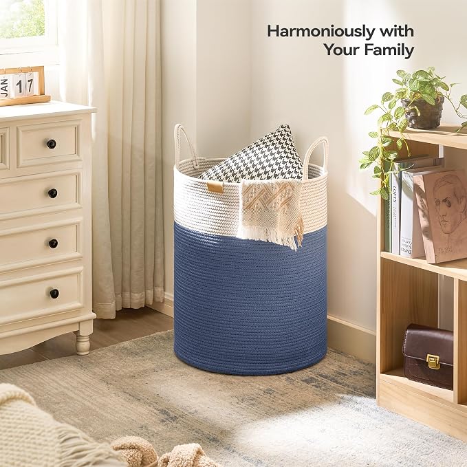 Laundry Hamper 95L, Large Laundry Basket - Image 2