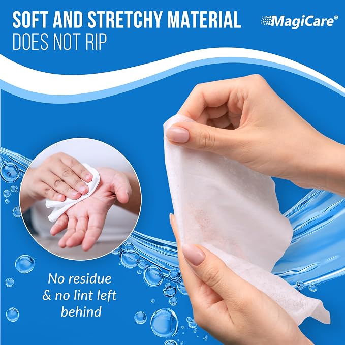 MagiCare 75% Large Alcohol Wipes - Image 7