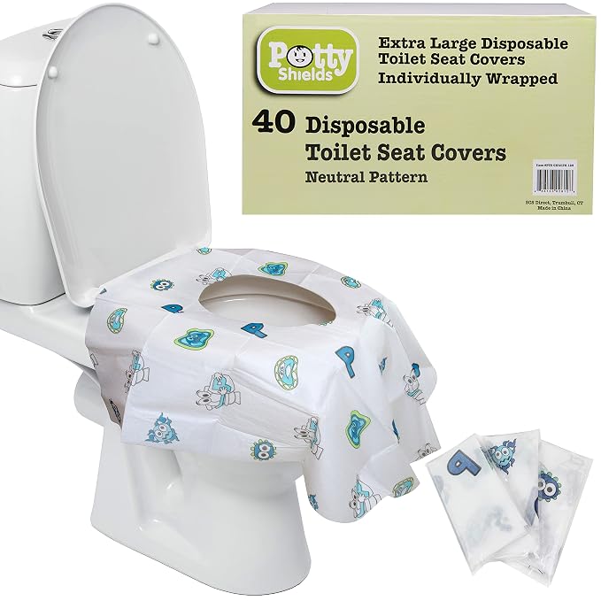 Toilet Seat Covers Disposable by PottyShields