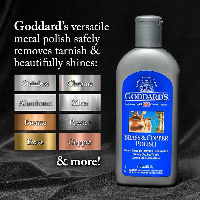 Goddard’s Copper & Brass Polish, Copper Cleaner & Brass Cleaner - Image 3