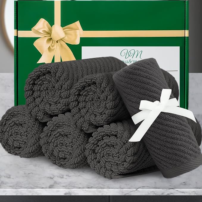 VOOVA & MOVAS Grey Washcloths - Image 5