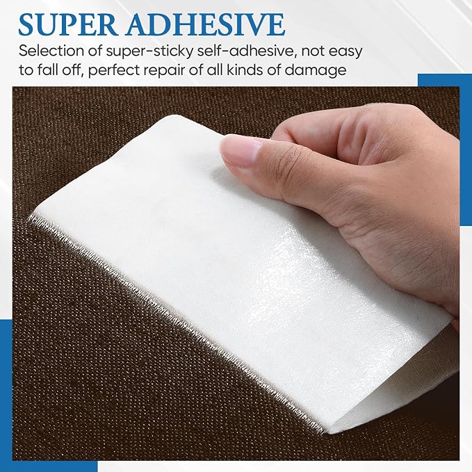 Canvas Patch 5.5 x 8 Inches 6Pcs Self-Adhesive Waterproof Canvas Patch Kit - Image 4