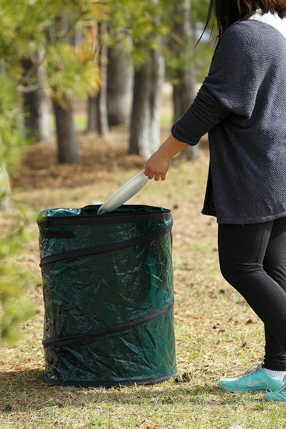 Coghlan's Mini Pop-Up Lightweight Trash Can – Collapsible Waste Bin - Image 6