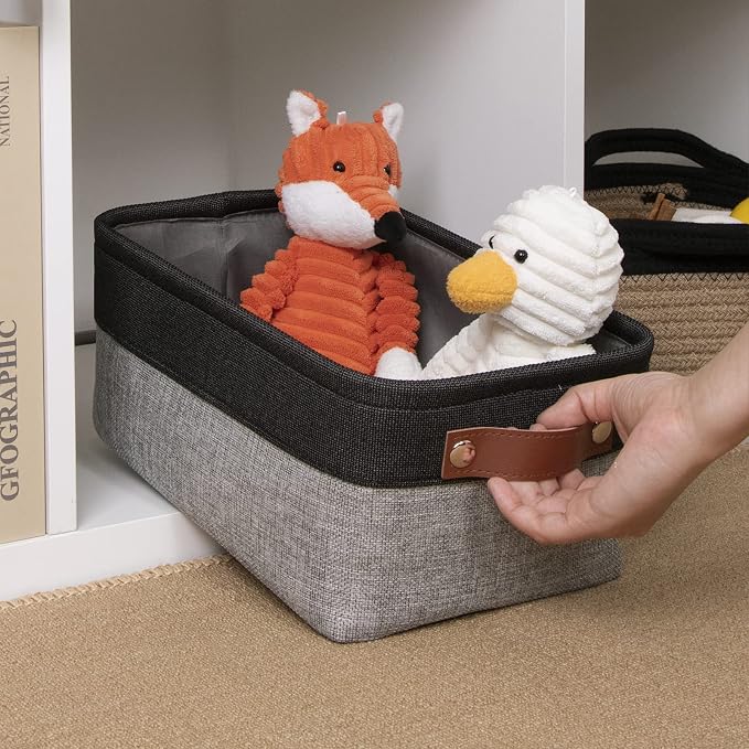 DULLEMELO Small Collapsible Fabric Basket - Image 6
