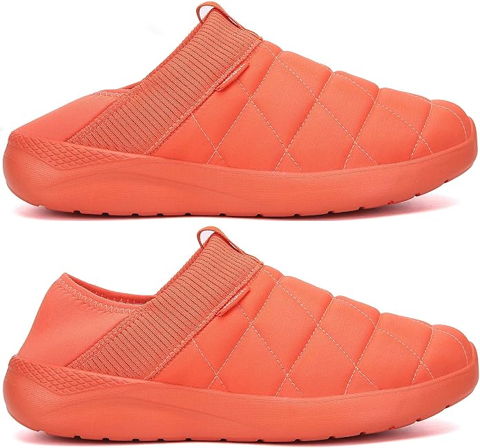 KUBUA Slippers for Men and Womens Indoor House Shoes Plush Slip on Outdoor - Image 2
