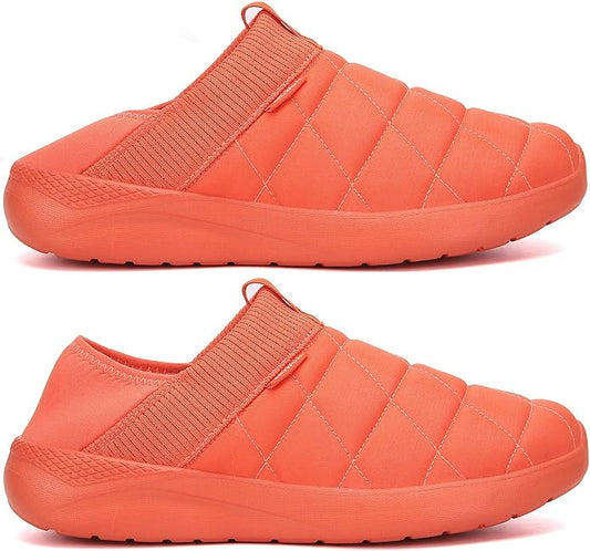 KUBUA Slippers for Men and Womens Indoor House Shoes Plush Slip on Outdoor - Image 2