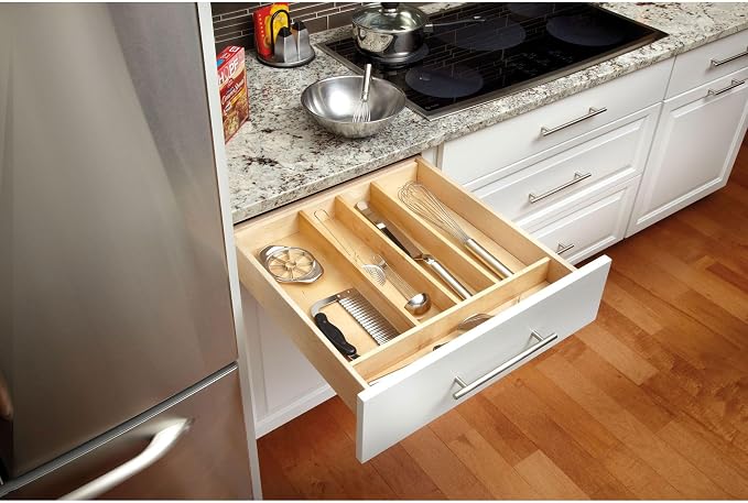 Rev-A-Shelf Trim-to-Fit Silverware Drawer Organizer - Image 8