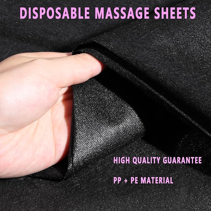 Disposable Bed Sheets 100 Pcs 31" x 71" Massage Table Sheets Non Woven Fabric - Image 4