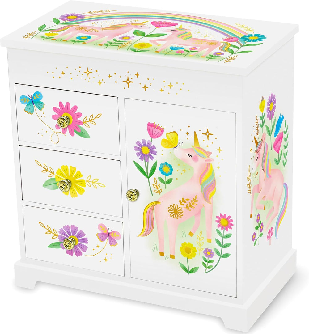 Giggle & Honey® Unicorn Musical Jewelry Box for Girls