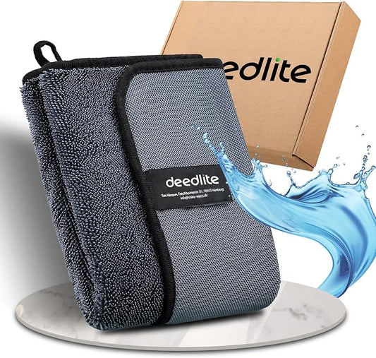 Shiny Bath Wipes Shower Cleaning Cloths, Premium Car Drying Towel | Ultra by Deedlite