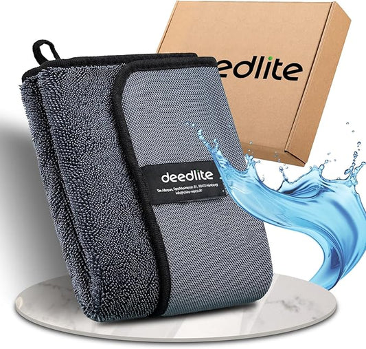 Shiny Bath Wipes Shower Cleaning Cloths, Premium Car Drying Towel | Ultra by Deedlite