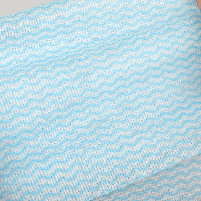 100 Count Disposable Cleaning Towels and Dish Cloths, Super Absorbent Dishcloths - Image 8