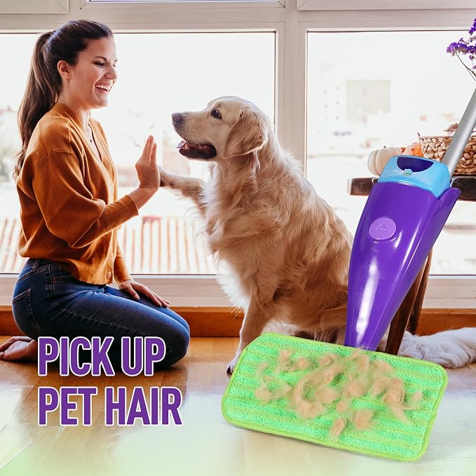 6 Pack Reusable Mop Pads for Swiffer WetJet, Washable Wet Mop Refills - Image 7