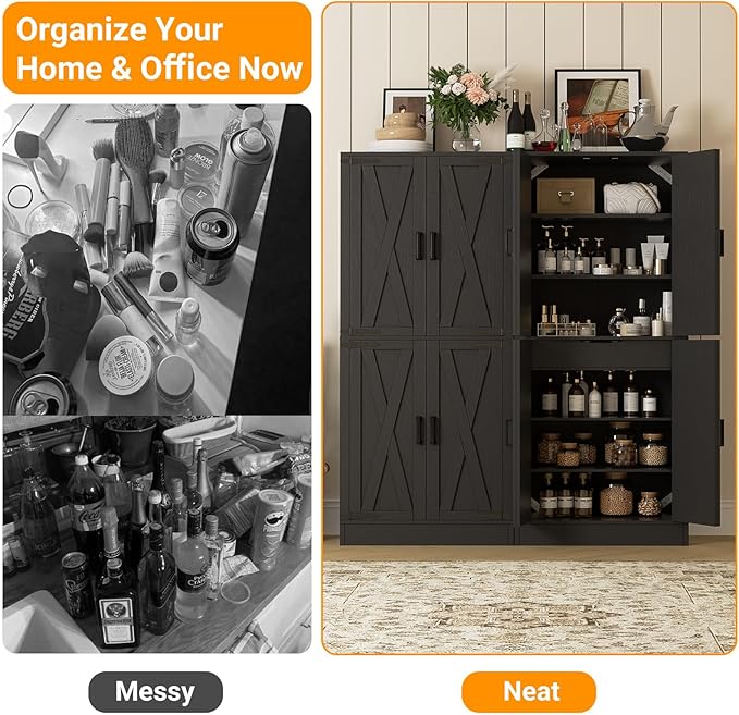 Unikito Kitchen Pantry Cabinet - Image 6