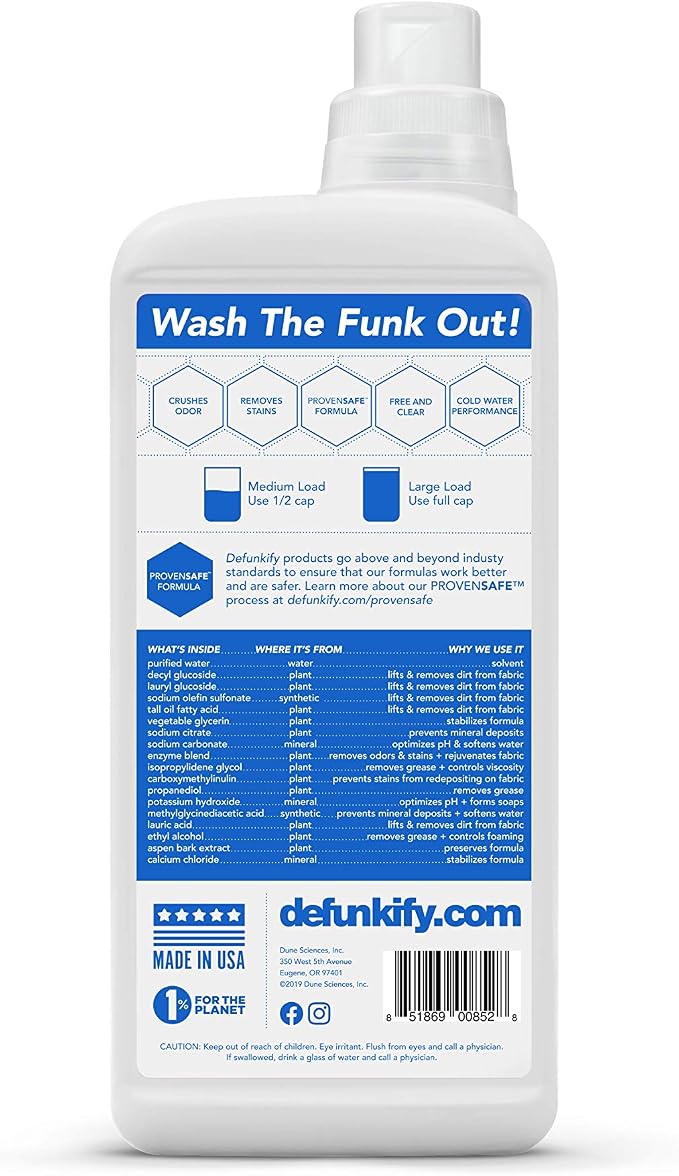 Laundry Detergent 62 Load/37.7 FlOz. 'Free & Clear' Liquid Laundry Detergent- - Image 8