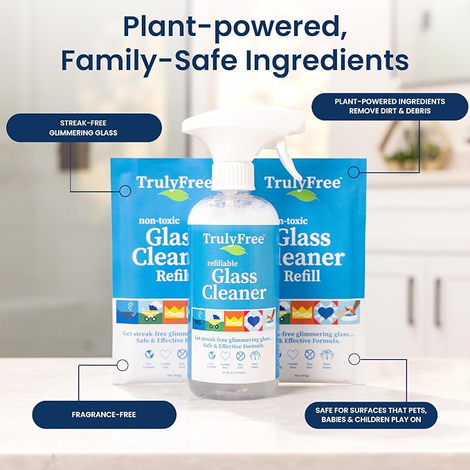 Truly Free Natural Glass Cleaner - Image 3