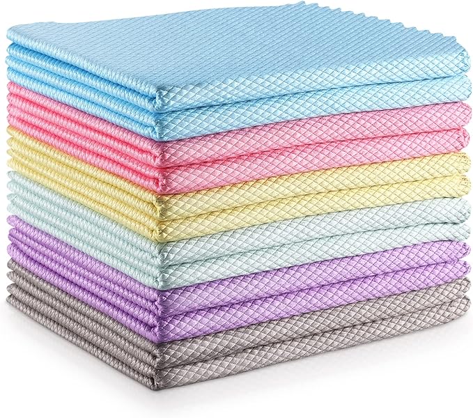 Streak Free Window Cleaning Cloth Miracle Microfiber Cloths by VPMURUGA