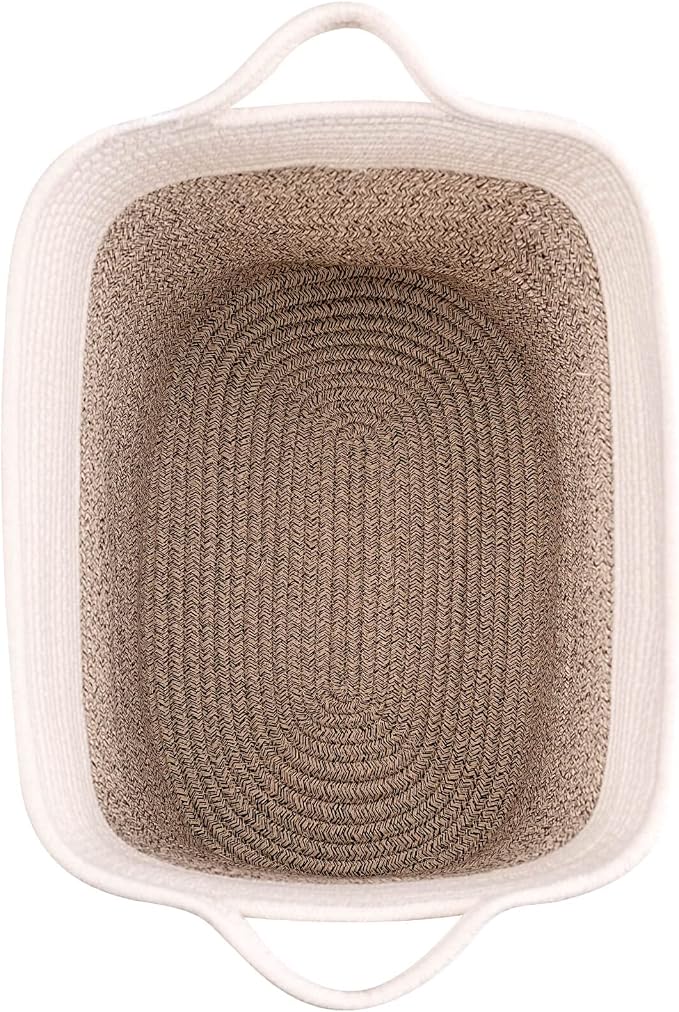 Medium and Large Woven Basket//With Handle, Used - Image 6