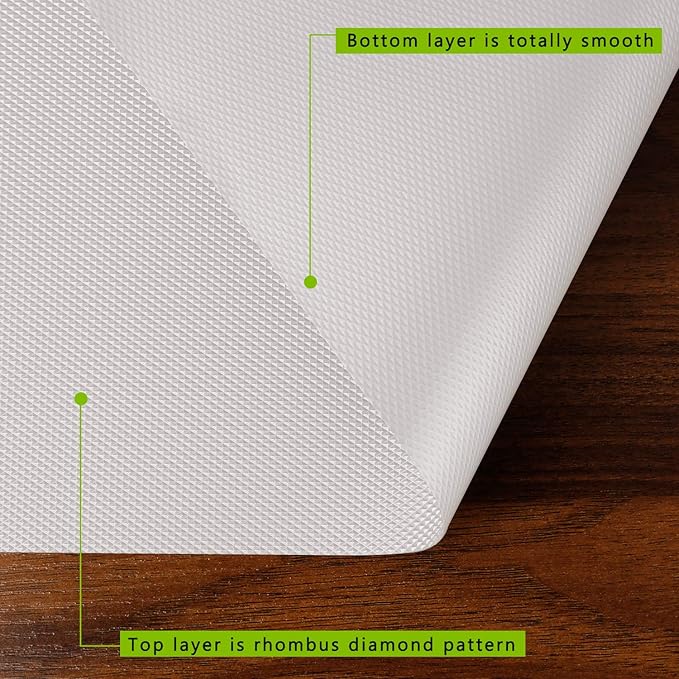 Kitchen Shelf Liner Drawer Liners, Non-Adhesive Refrigerator Liners Waterproof - Image 2