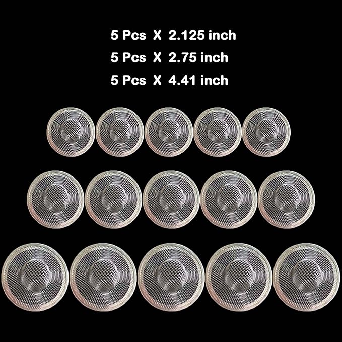 Bathroom Mesh Sink Drain Strainer Screen - Image 6