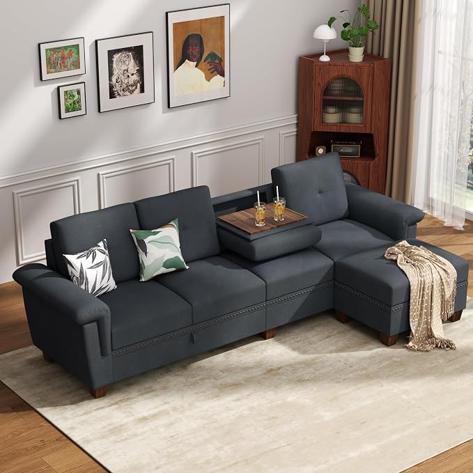 JAMFLY 108" Modular Sectional Sofa - Image 8