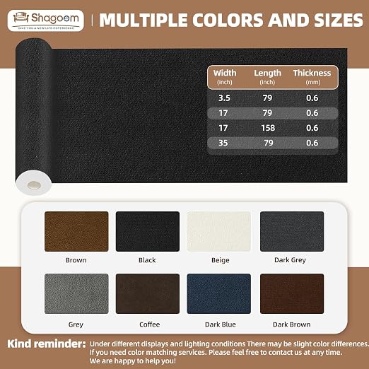 Suede Repair Patch, 17X158 Inch Fabric Large Repair Tape, Self-Adhesive Patches - Image 2