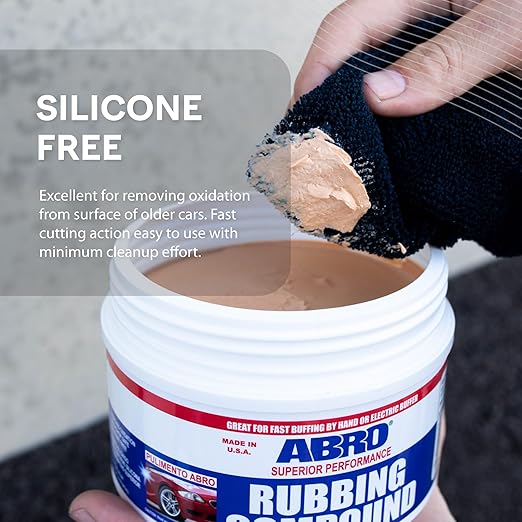 ABRO Superior Performance Automotive Rubbing Compound - Image 3
