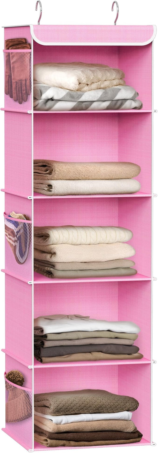 Simple Houseware 5 Shelf Hanging Closet Organizer by SimpleHouseware