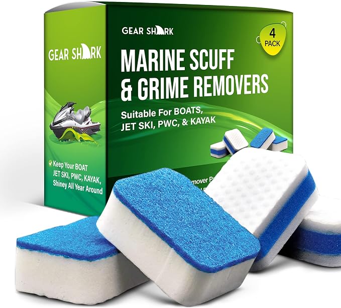 Marine Scuff Erasers | Magic Sponge Pads by Unknown