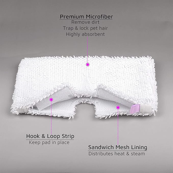 Flammi Steam Pocket Mop Replacement Pads - Image 4