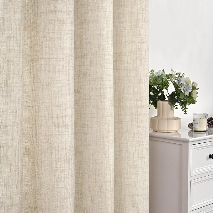 YoungsTex Linen Curtains 63 Inch Length - Image 9