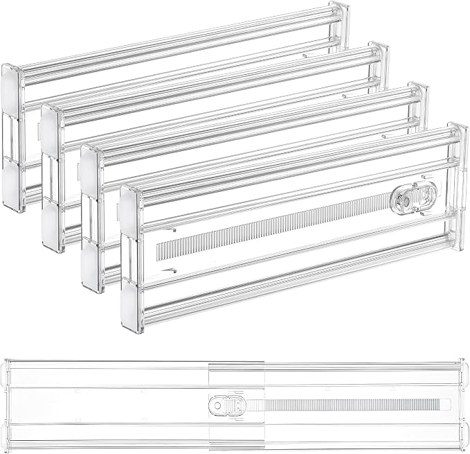Vtopmart 4 Pack 4" Regular Upgrade Drawer Dividers by Vtopmart