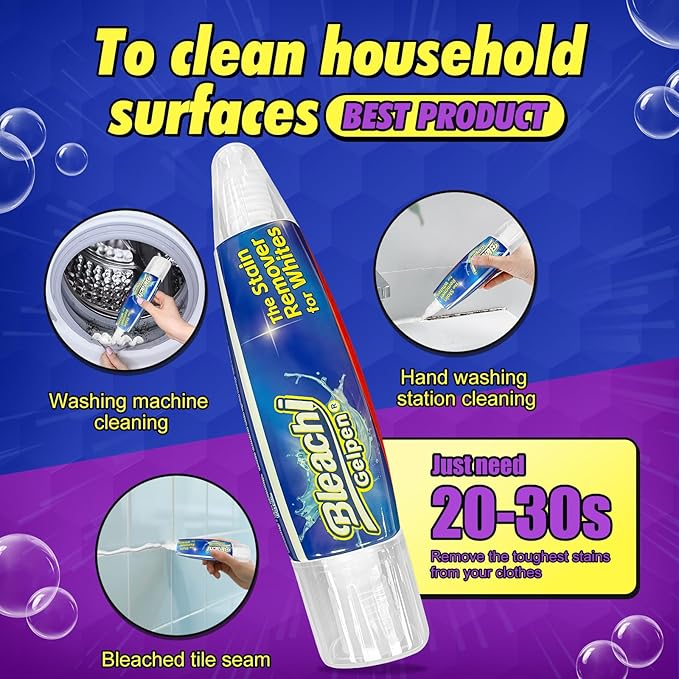 Bleach Pen For Clothing, Bleach Pen, Stain Remover Pen, Clothing Bleached DIY - Image 3