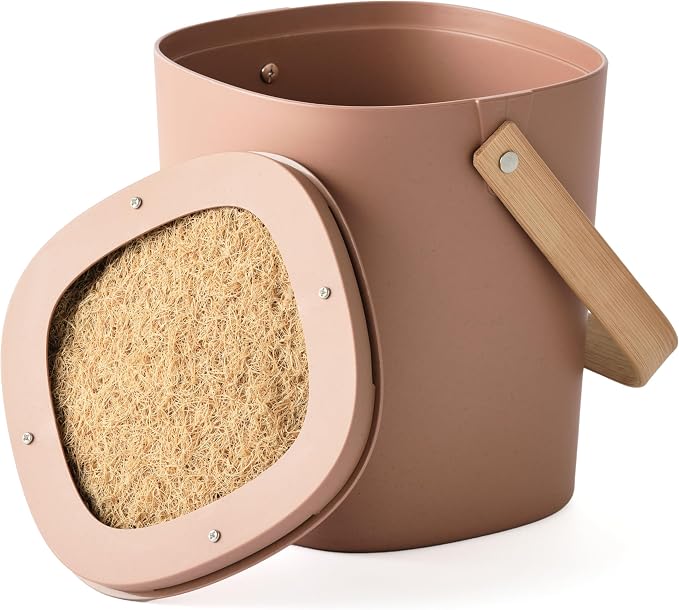 Bamboozle - 1 Gallon Compost Bin, Comes by Bamboozle