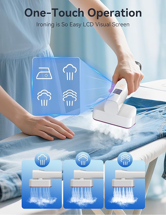 Steamer for Clothes, Sundu Portable 2-in-1 Steamer & Iron, 15s Fast Heat-up - Image 6