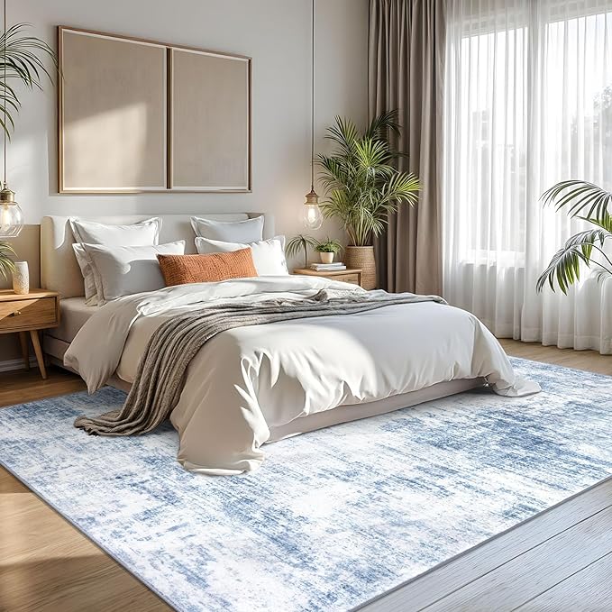 IOHOUZE Abstract Area Rugs 8x10 Ft Washable Large Rugs - Image 8