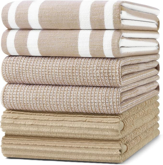 Homaxy Premium Kitchen Towels, Large Cotton 380 GSM Kitchen Hand Towels by Homaxy