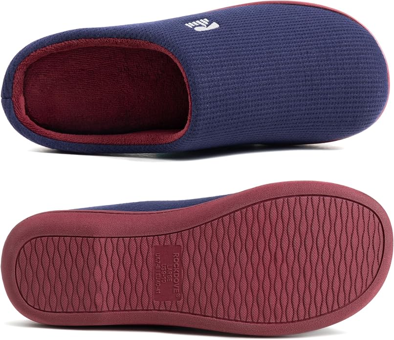 RockDove Women's Original Two-Tone Memory Foam Slipper - Image 2