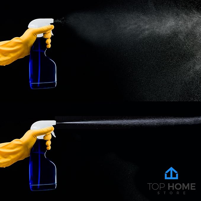 6-Pack Transparent White Trigger Sprayer - Image 3
