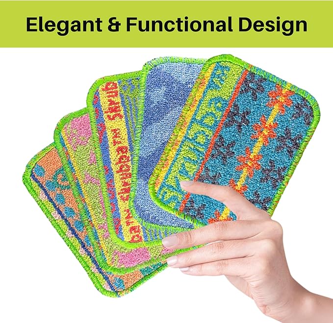 Wet-it! Skrubba 3-Pack Reusable Dish Scrubbers – Non-Scratch Scouring Pads - Image 7